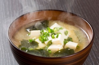 Ingredientes de Missoshiro (sopa japonesa)