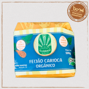 Feijão Carioca Orgânico Alvorada 500g