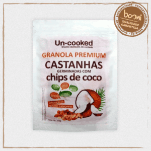 Granola de Castanhas Germinadas com Chips de Coco Sem Glúten Uncooked 250g