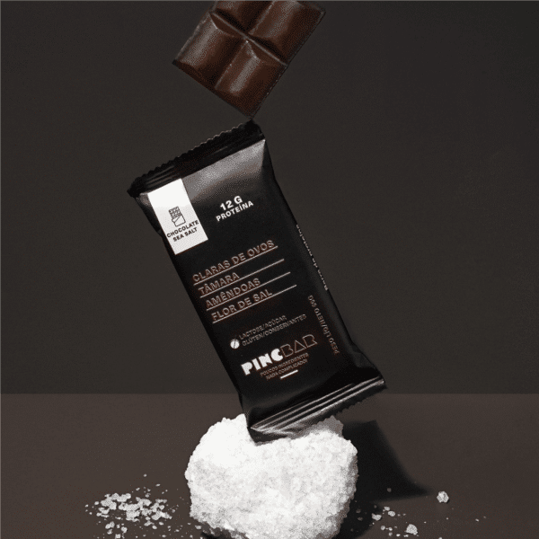 Barra de Proteína Chocolate Sea Salt Sem Açúcar Pincbar
