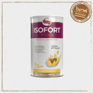 Isofort Beauty Whey Protein Abacaxi com Gengibre Vitafor 450g