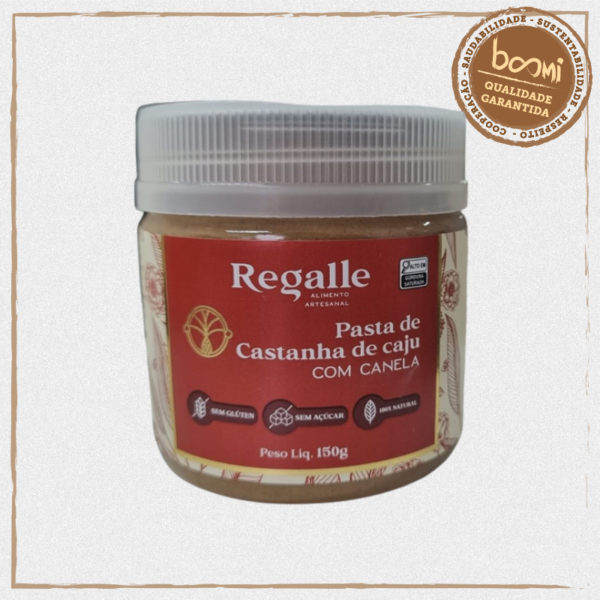 Pasta de Castanha de Caju com Canela Regalle150g