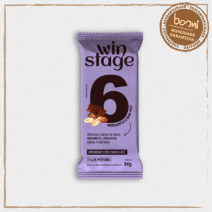 Barra de Proteína Amendoim com Chocolate Sem Açúcar WinStage 54g