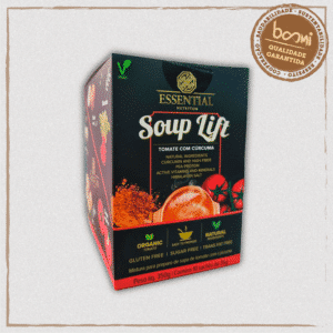 Soup Lift Tomate com Cúrcuma Vegano 35g Essential Nutrition 10 Sachês