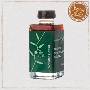 Extrato de Baunilha Natural Vanilla Brasil 60ml