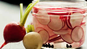 Receita de Sunomono de rabanete