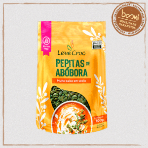 Semente (Pepita) de Abóbora Crua Leve Crock 40g